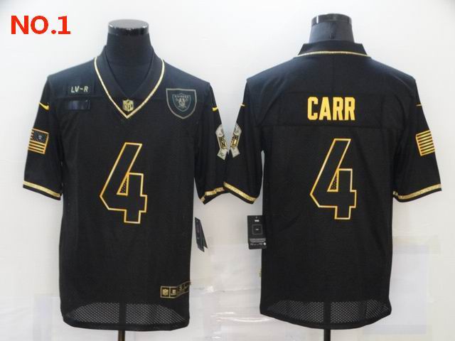 Men's Las Vegas Raiders #4 Derek Carr Jerseys-16